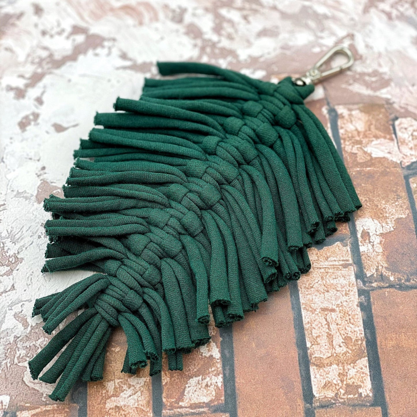 T-shirt yarn, Micro 3-5 mm, Ultramarine Green