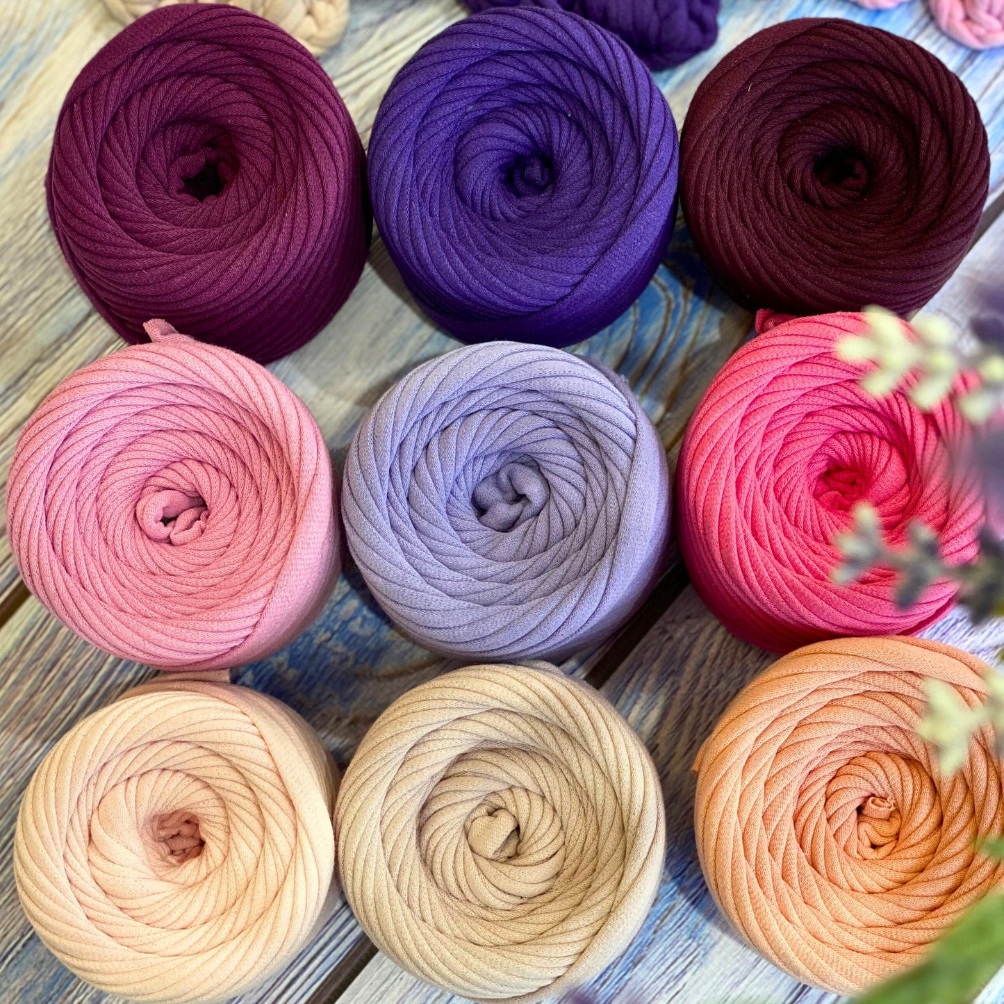 T-shirt yarn, Anastasia set