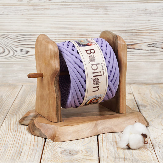 T-shirt yarn, Micro 3-5 mm, Lavender