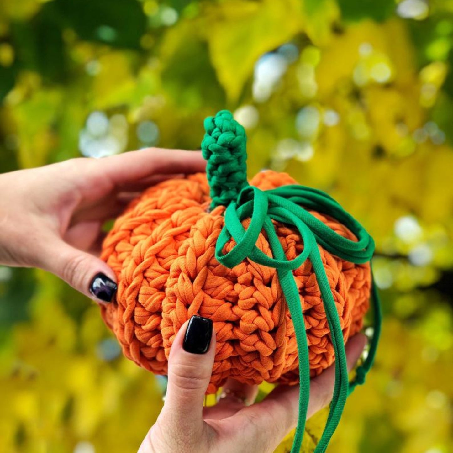 T-shirt yarn, Micro 3-5 mm, Orange