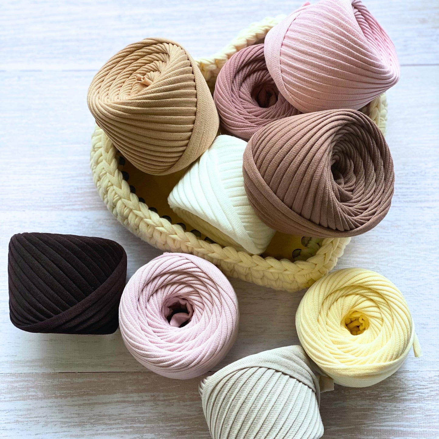 T-shirt yarn, Kate set
