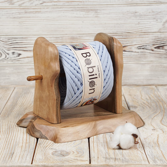 T-shirt yarn, Maxi 9-11 mm, Sky Blue