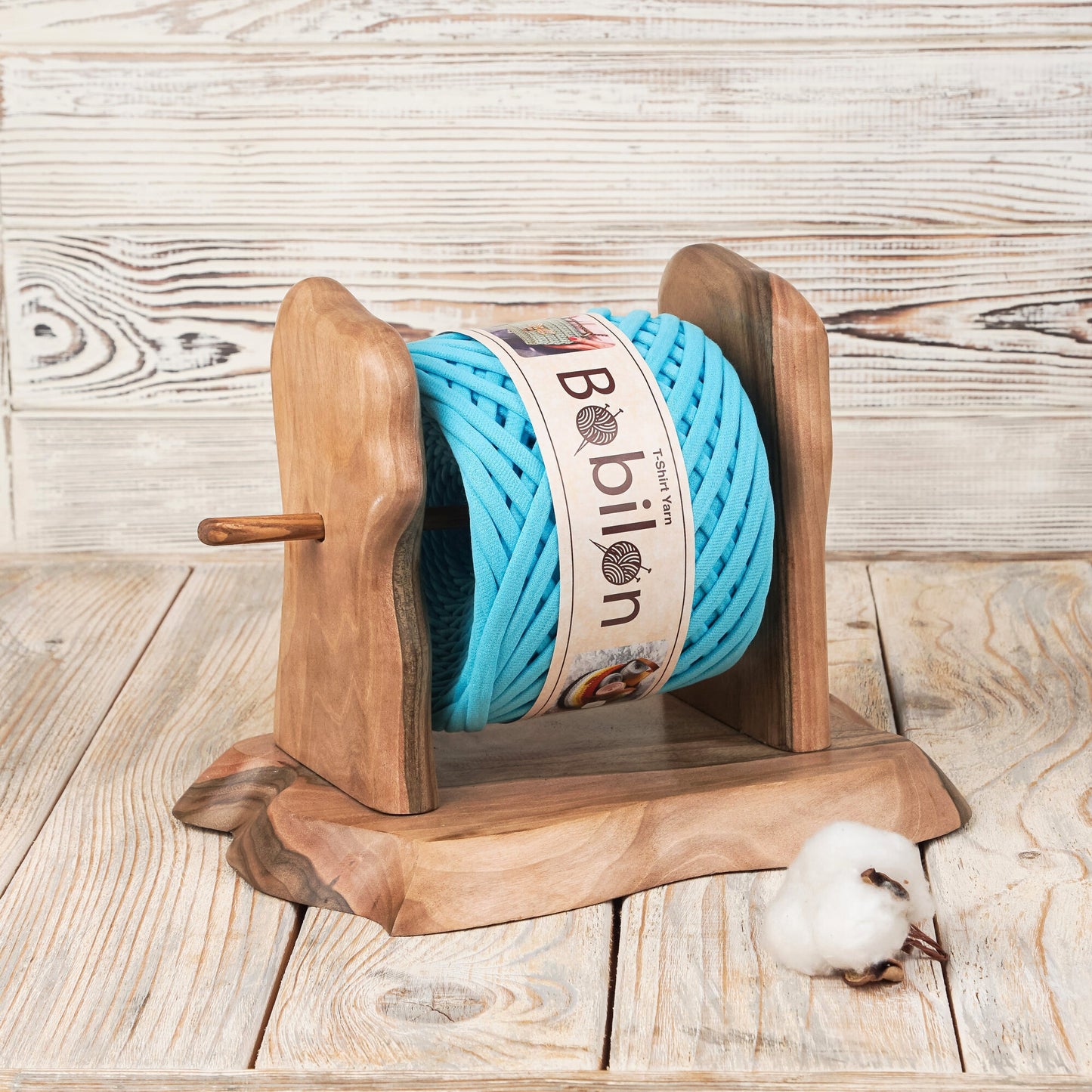 T-shirt yarn, Mini 5-7 mm, Arctic