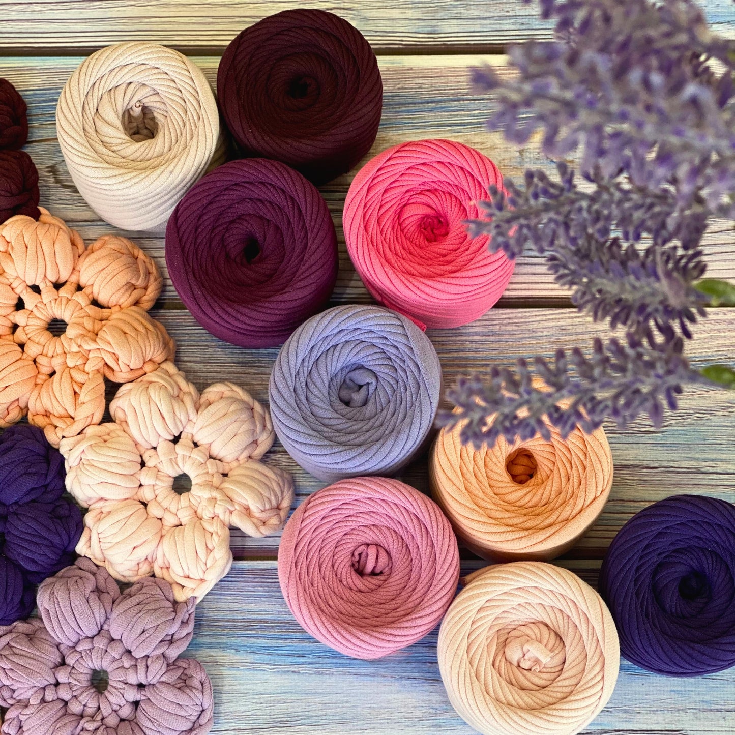 T-shirt yarn, Anastasia set