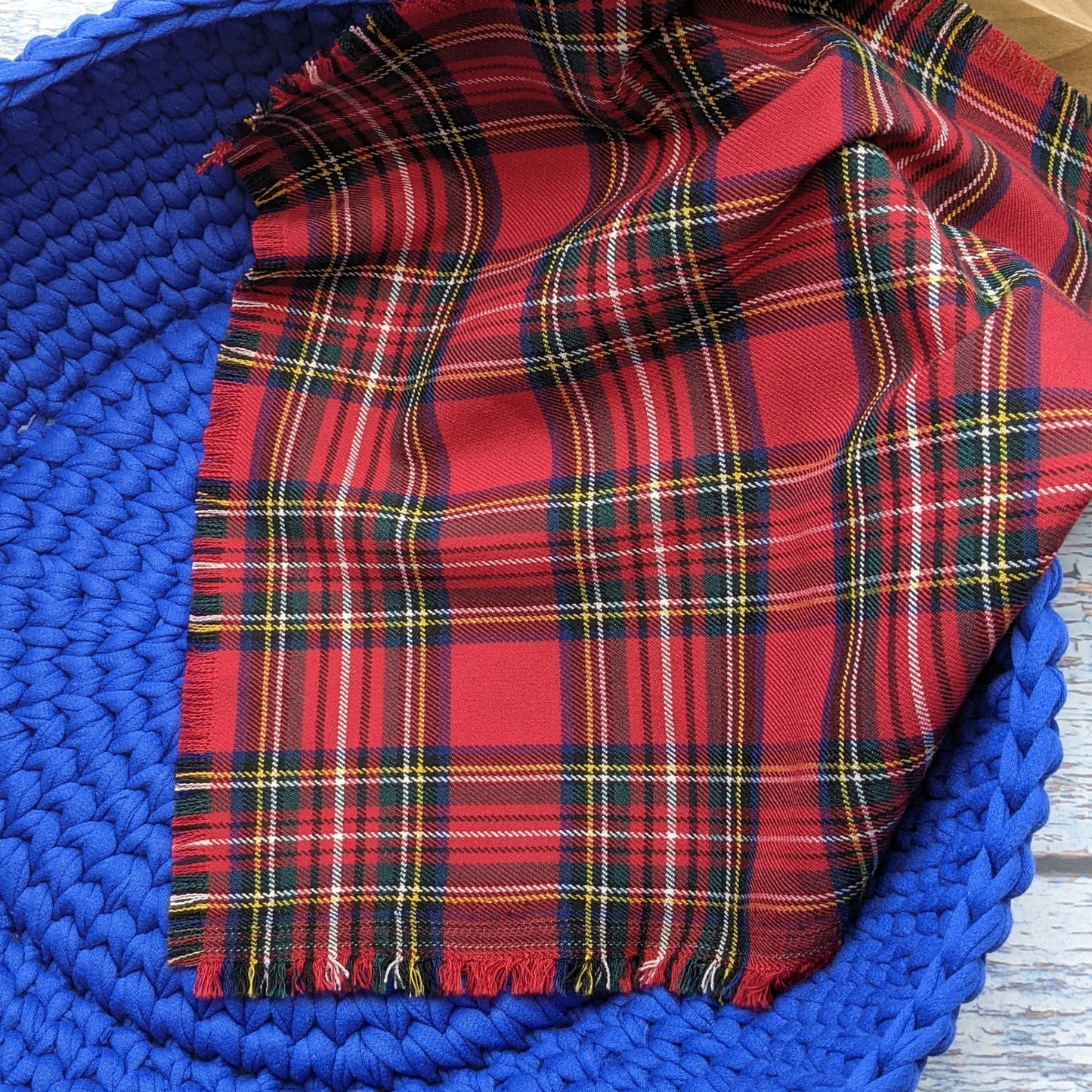 T-shirt yarn, Micro 3-5 mm, Ultramarine