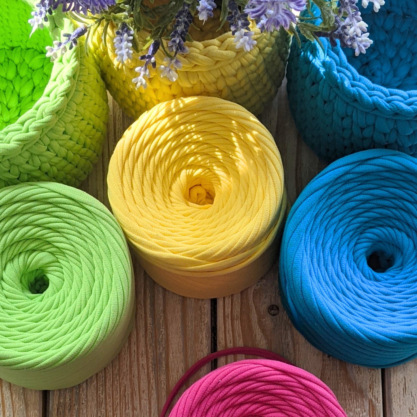 T-shirt yarn, Amsterdam set