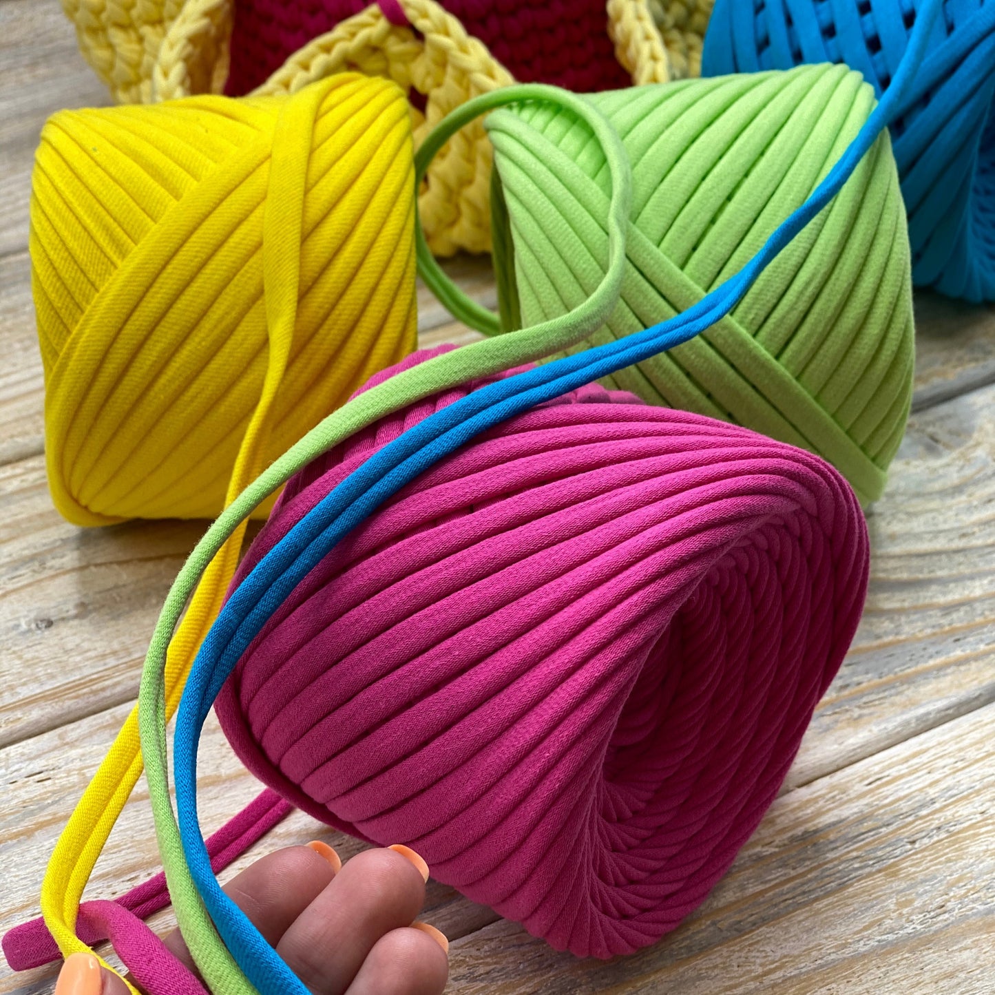 T-shirt yarn, Amsterdam set