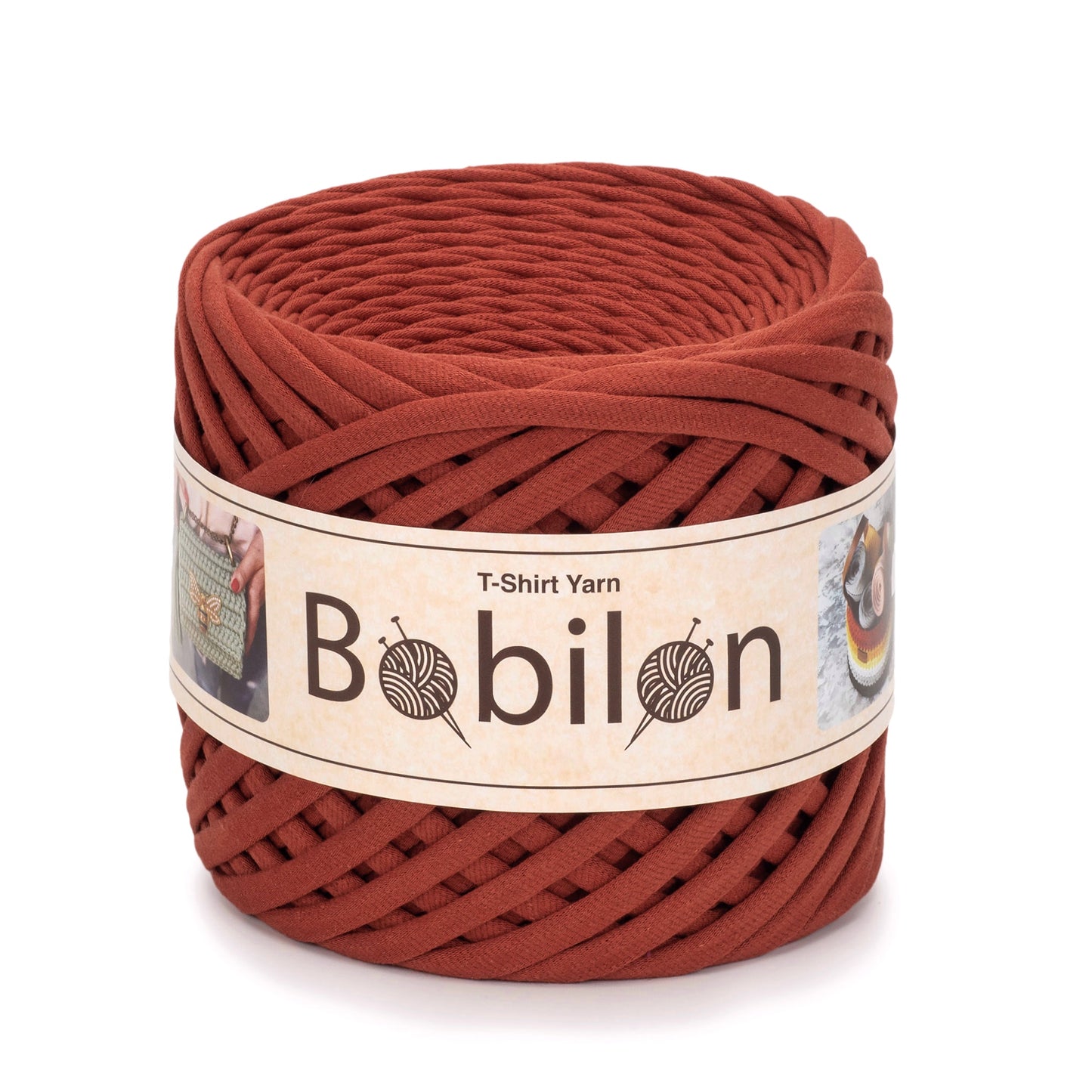T-shirt yarn, Mini 5-7 mm, Canyon