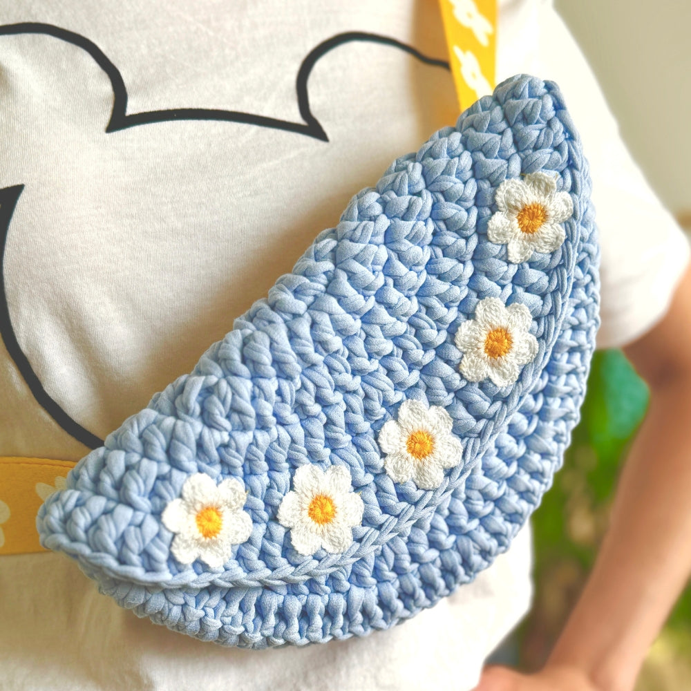 T-Shirt yarn crochet kit "Funny Pack"