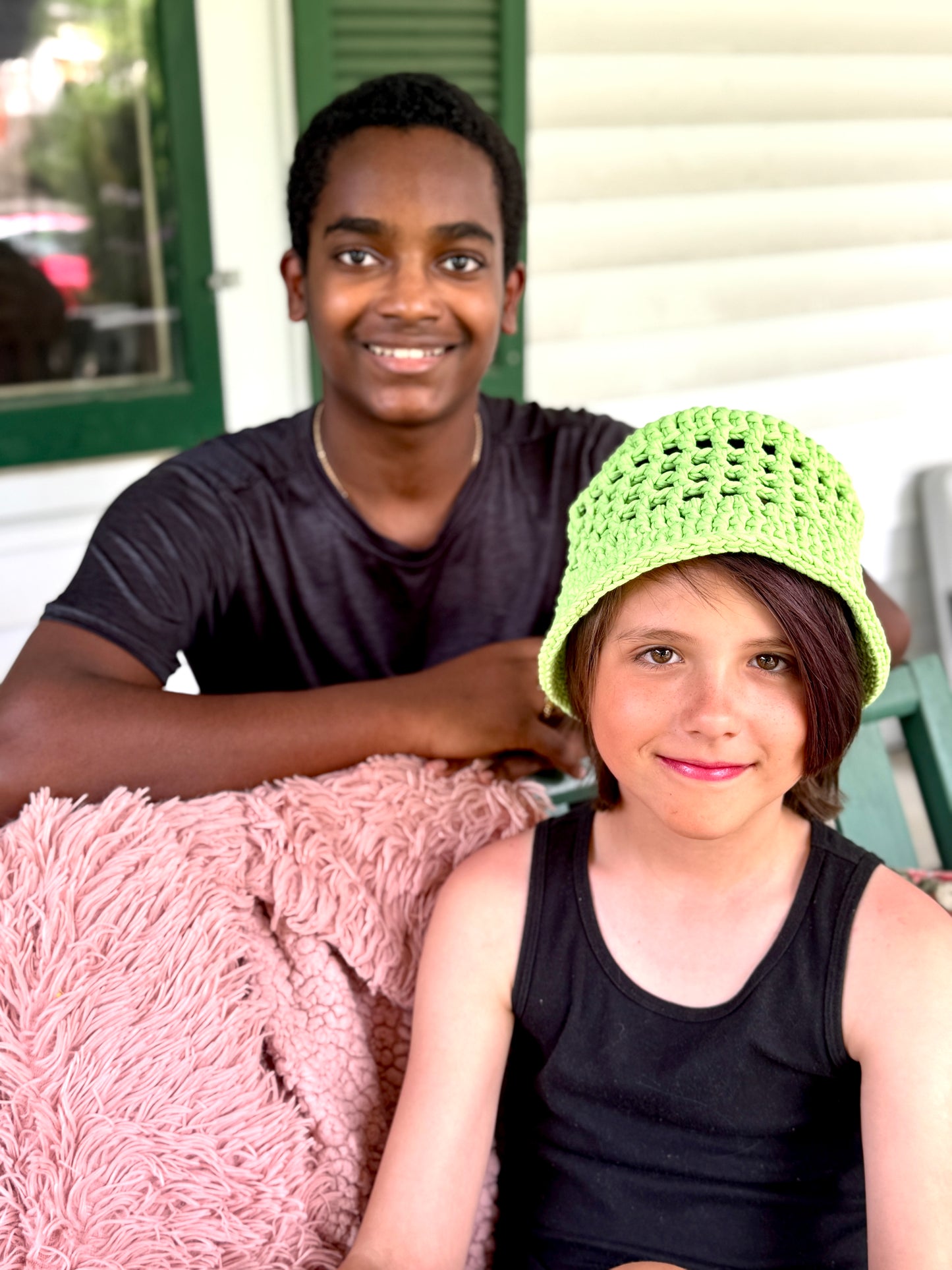 T-shirt yarn for Jonah's Bucket Hat
