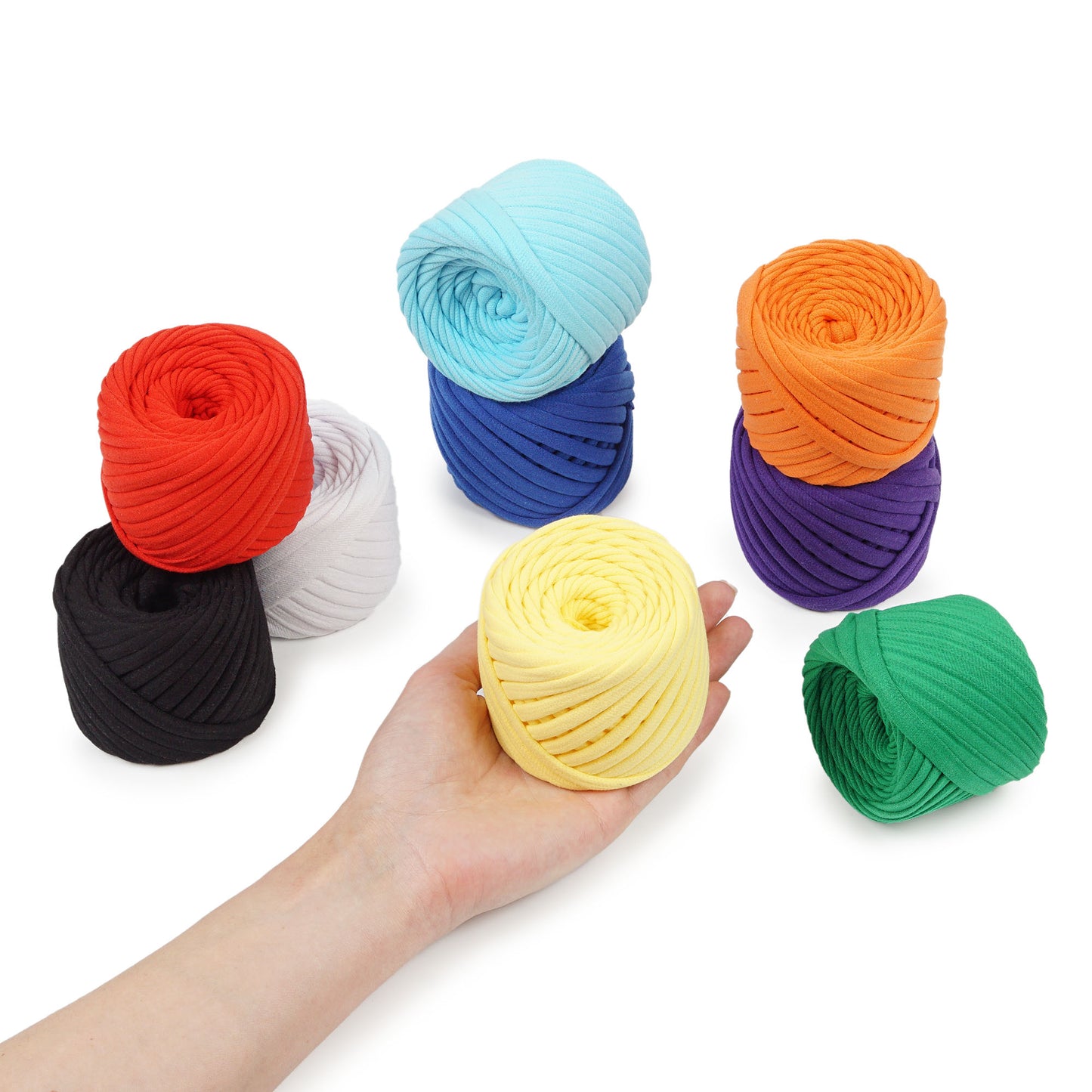 T-shirt yarn, Rainbow set