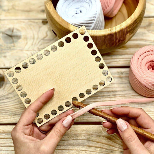 Rectangular wooden bottom for basket in different sizes
