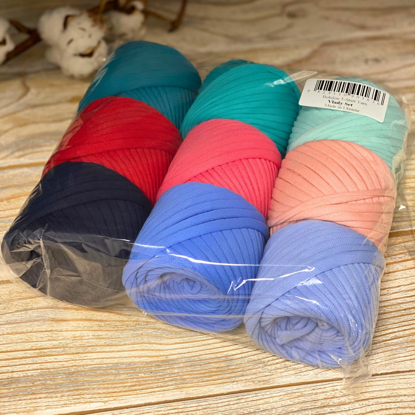 T-shirt yarn, Vlady set