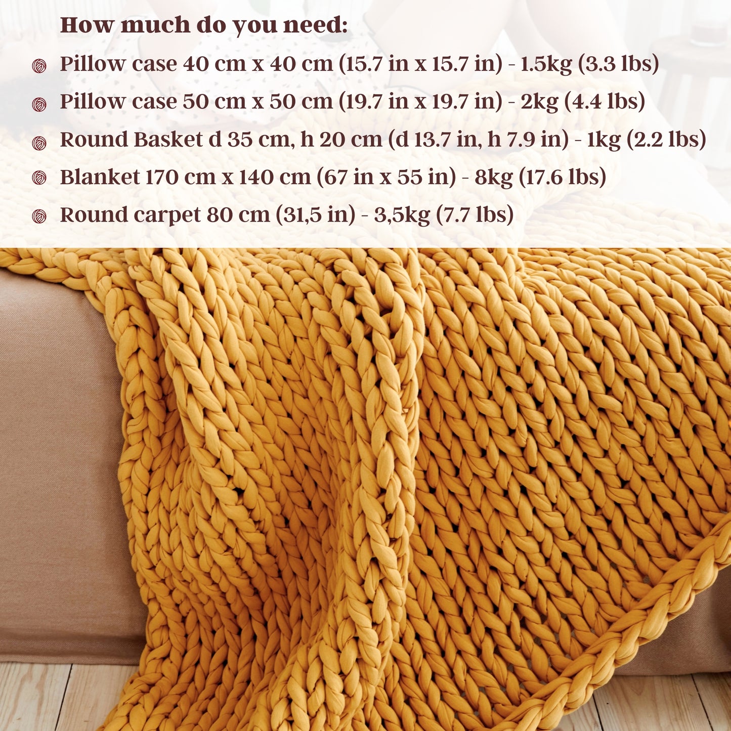 Super Thick T-Shirt Yarn 20–30 mm for Giant Crochet, Hand Knitting & Macrame – Chunky Cotton Tube Yarn – DIY Home Decor – Mint
