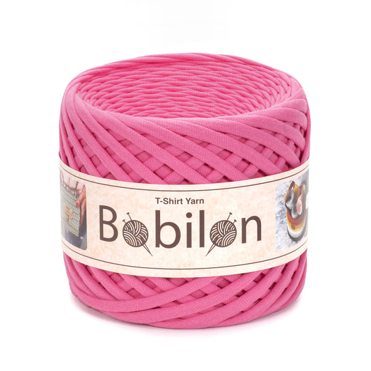 T-shirt yarn, Medium 7-9 mm, Flamingo