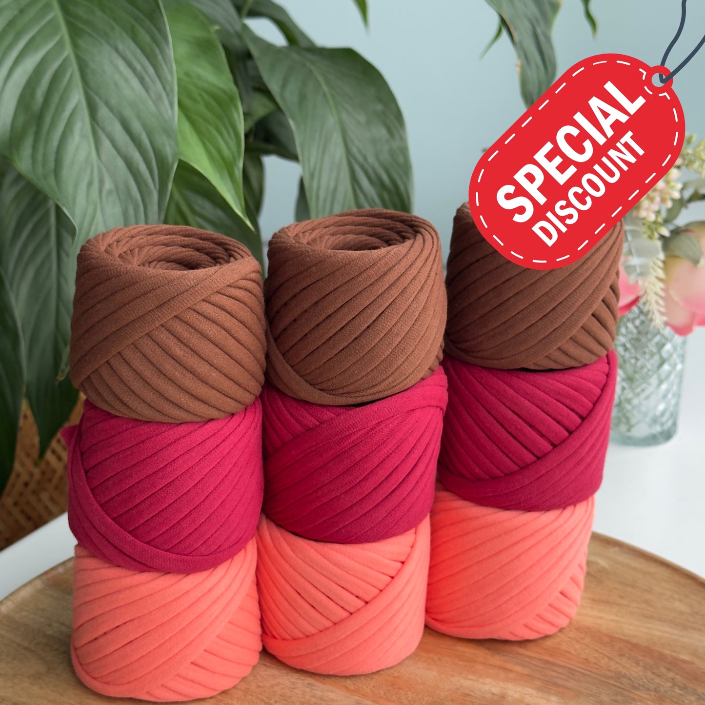 T-shirt yarn, Happy Friday set