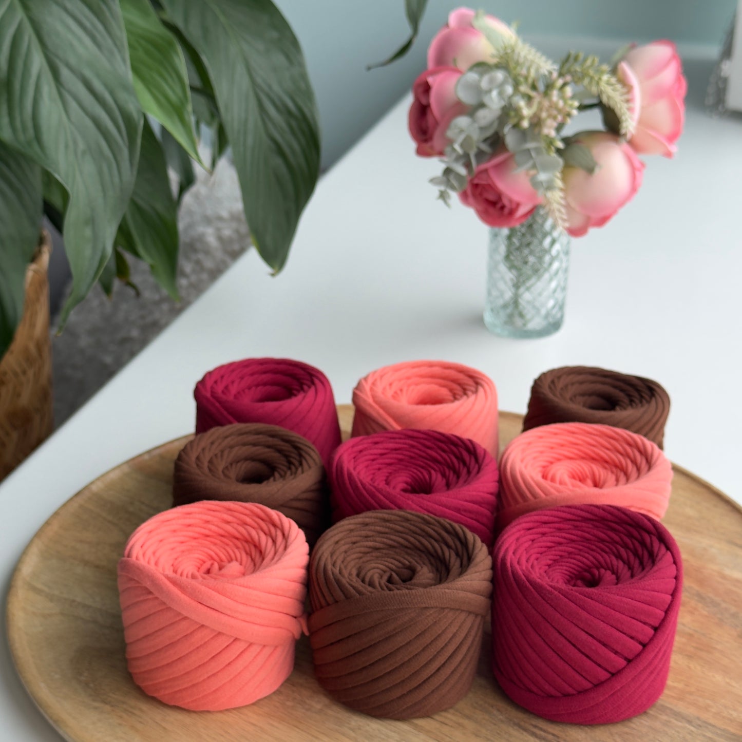 T-shirt yarn, Happy Friday set