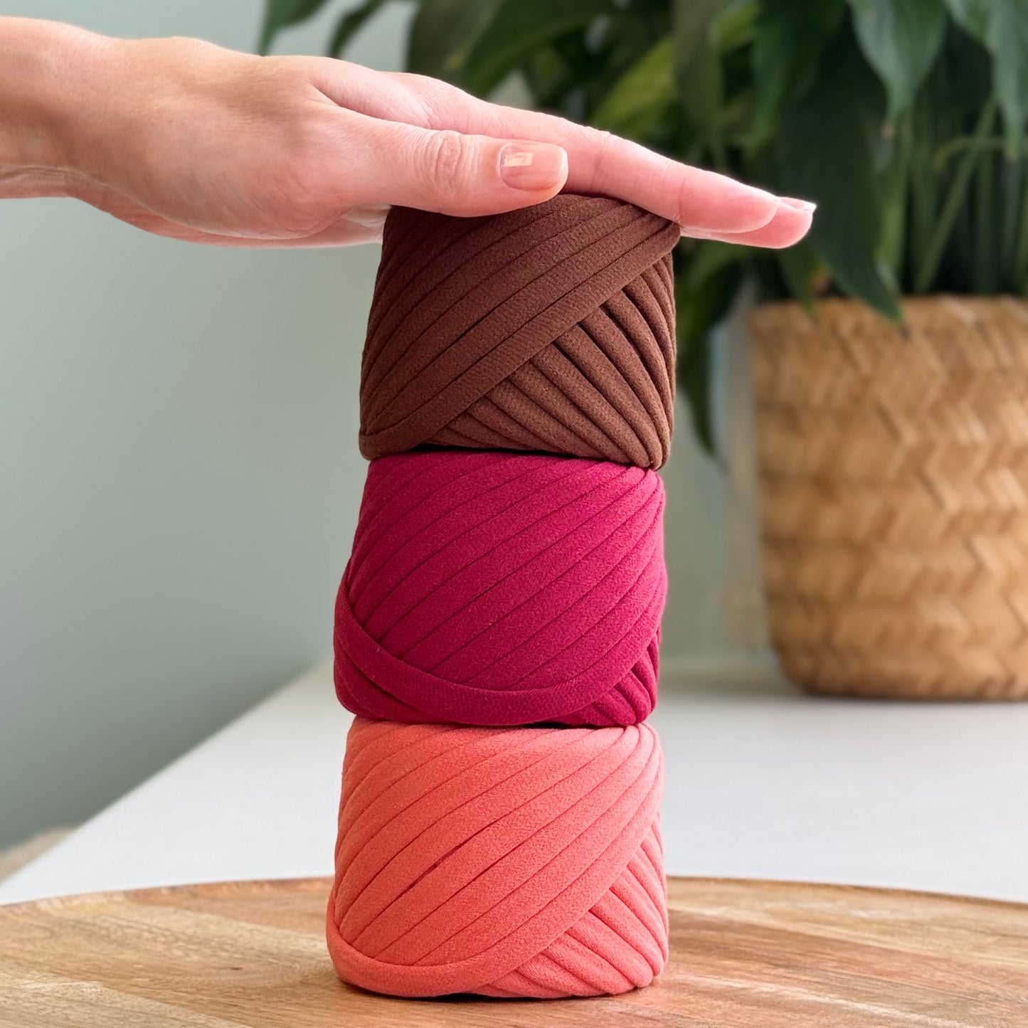 T-shirt yarn, Happy Friday set