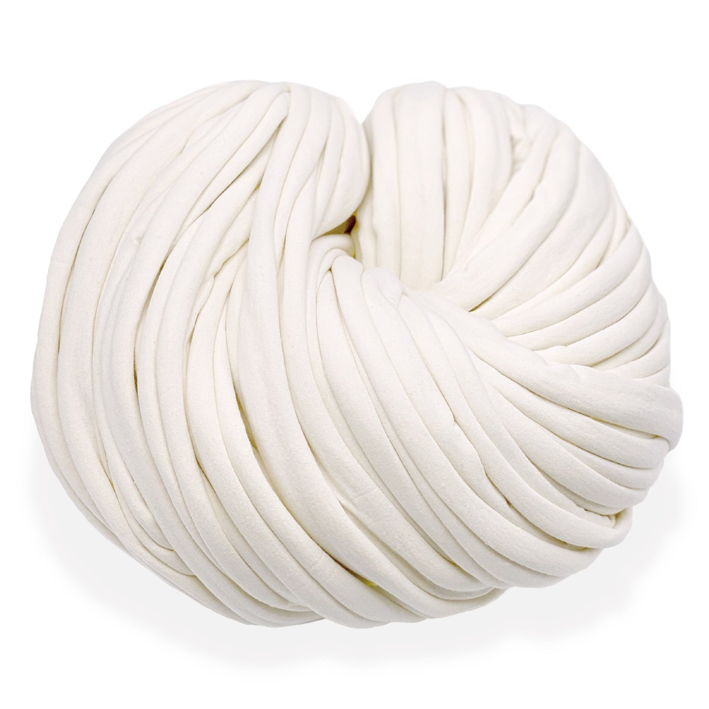 Super Thick T-Shirt Yarn 20–30 mm for Giant Crochet, Hand Knitting & Macrame – Chunky Cotton Tube Yarn – DIY Home Decor – Ice-Cream