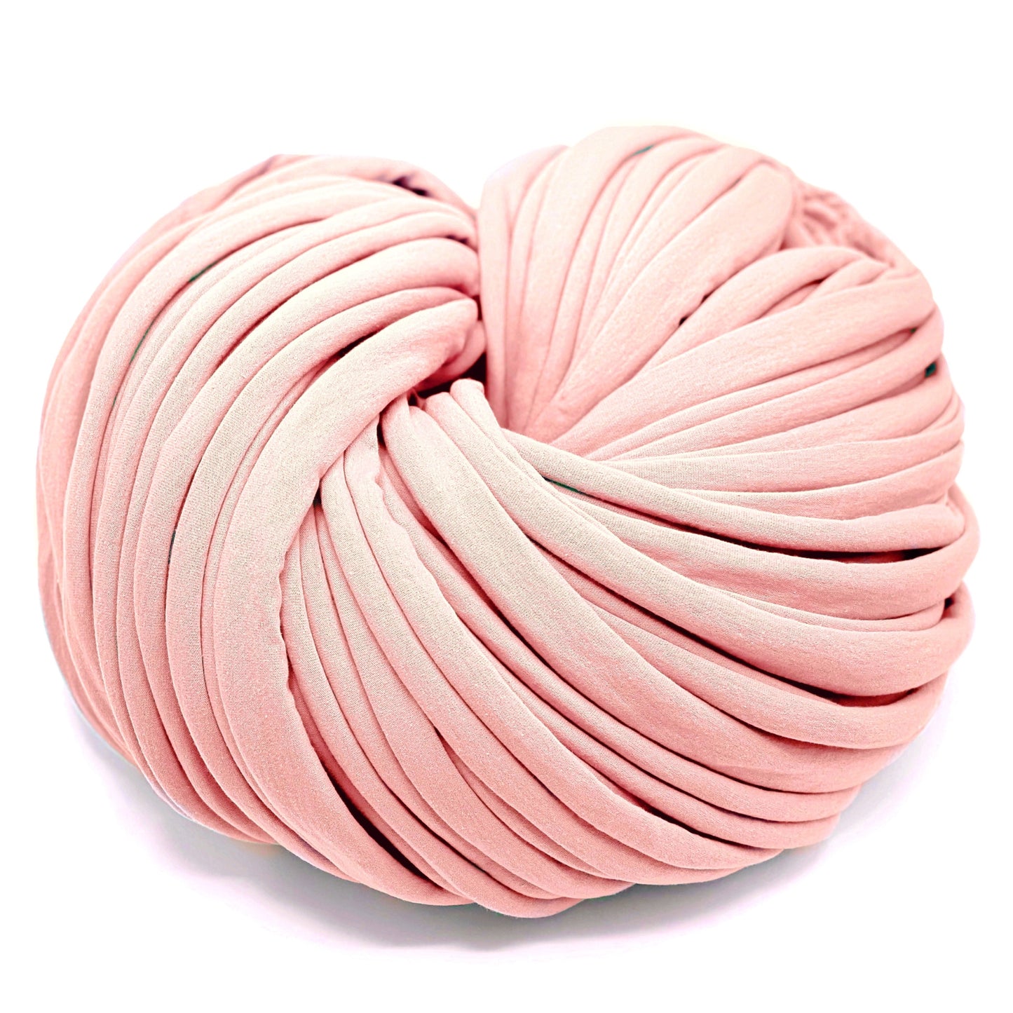 Super Thick T-Shirt Yarn 20–30 mm for Giant Crochet, Hand Knitting & Macrame – Chunky Cotton Tube Yarn – DIY Home Decor – Marshmallow