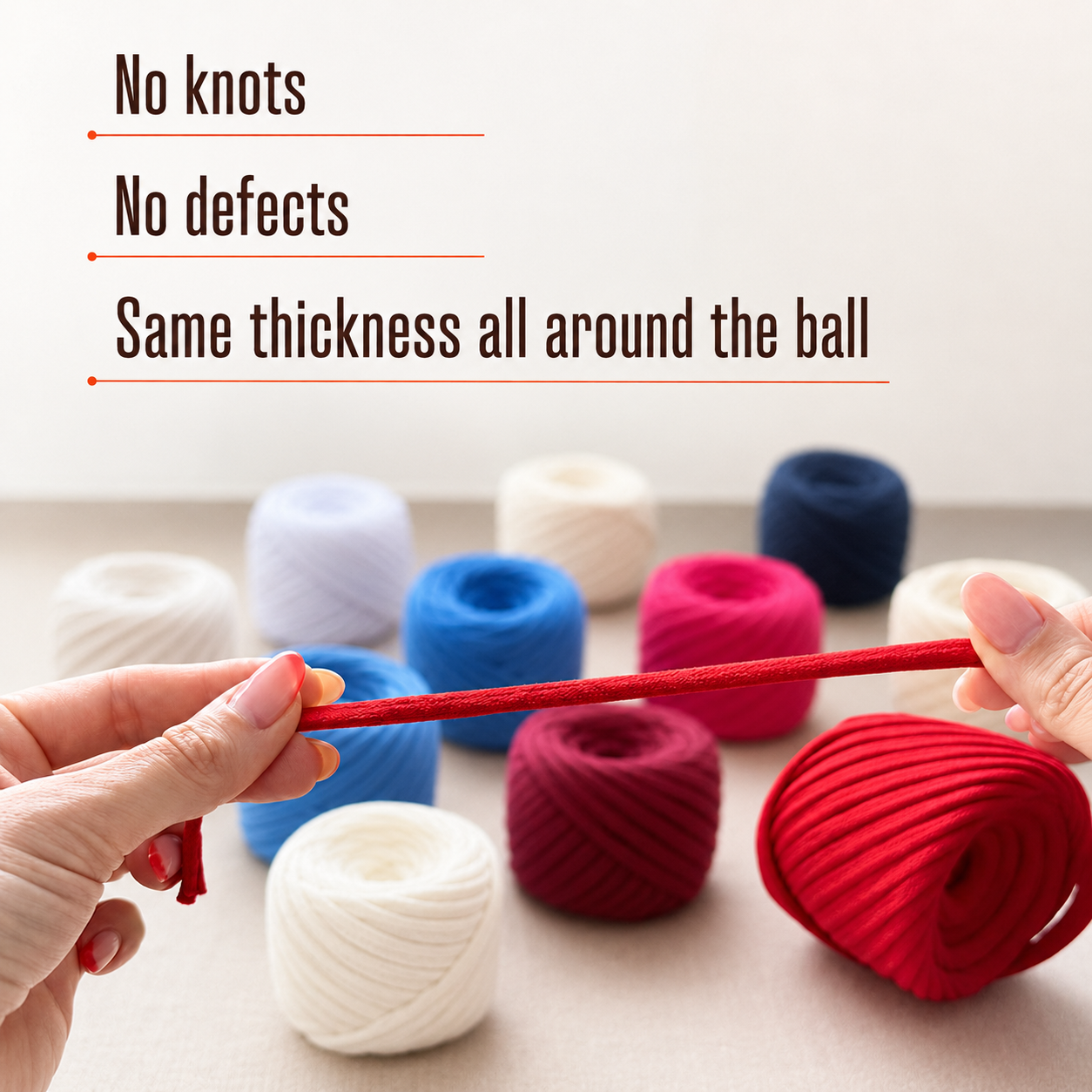 T-shirt yarn, American set