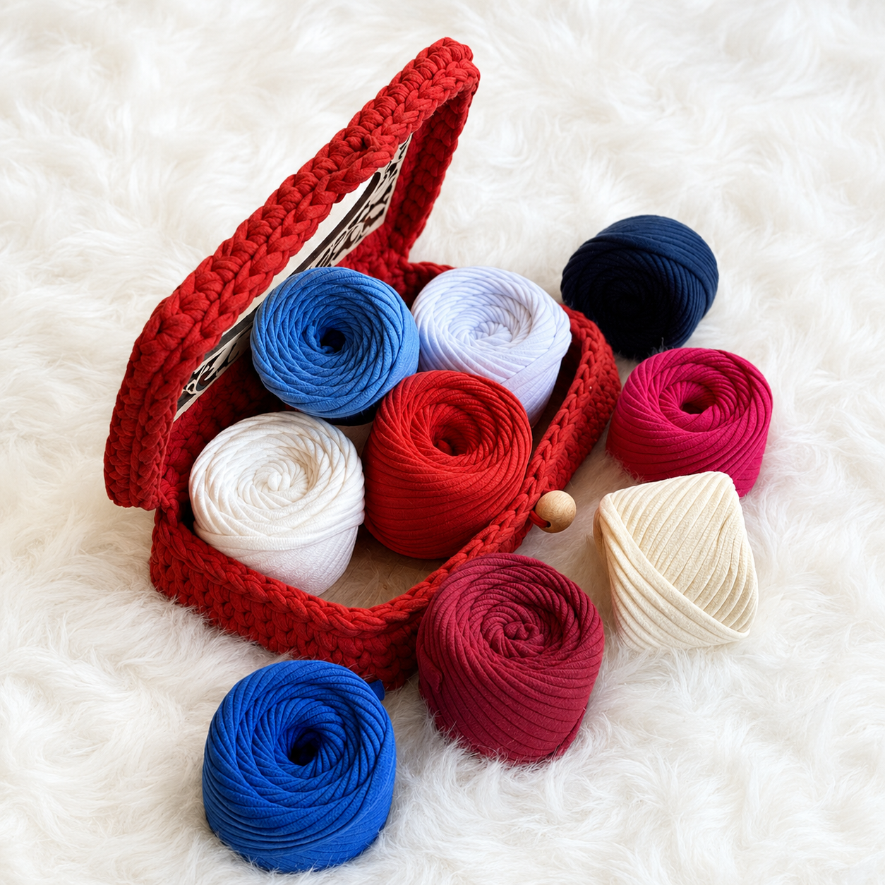 T-shirt yarn, American set
